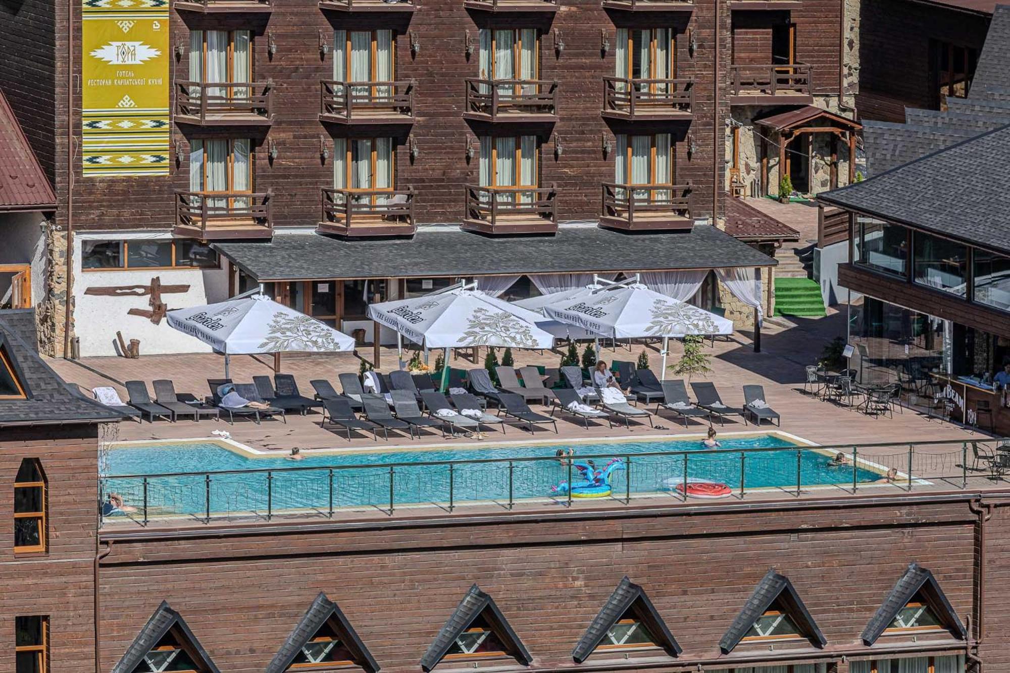 Spa Hotel Gora Bukovel Exterior foto